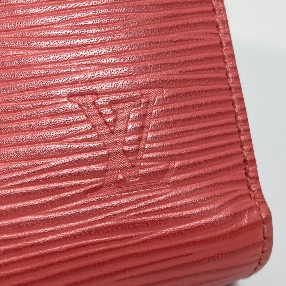 LOUIS VUITTON Long Wallet Purse M60663 Epi Leather pink Epi Zippy wallet Women