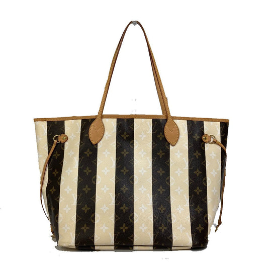 LOUIS VUITTON Tote Bag M40560 Monogram canvas Brown / beige Monogram Layul Neverfull MM