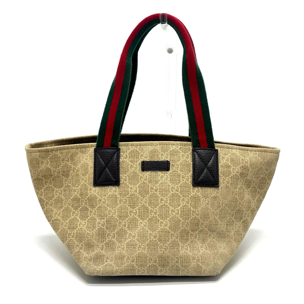 GUCCI Tote Bag 374433 GG canvas beige GG Sherry line Women