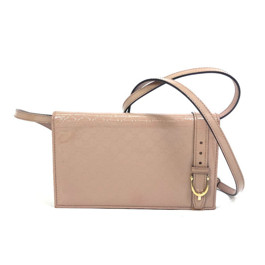 GUCCI Shoulder Bag 354086 enamel beige GG/Crossbody Gucci Nice/2WAY