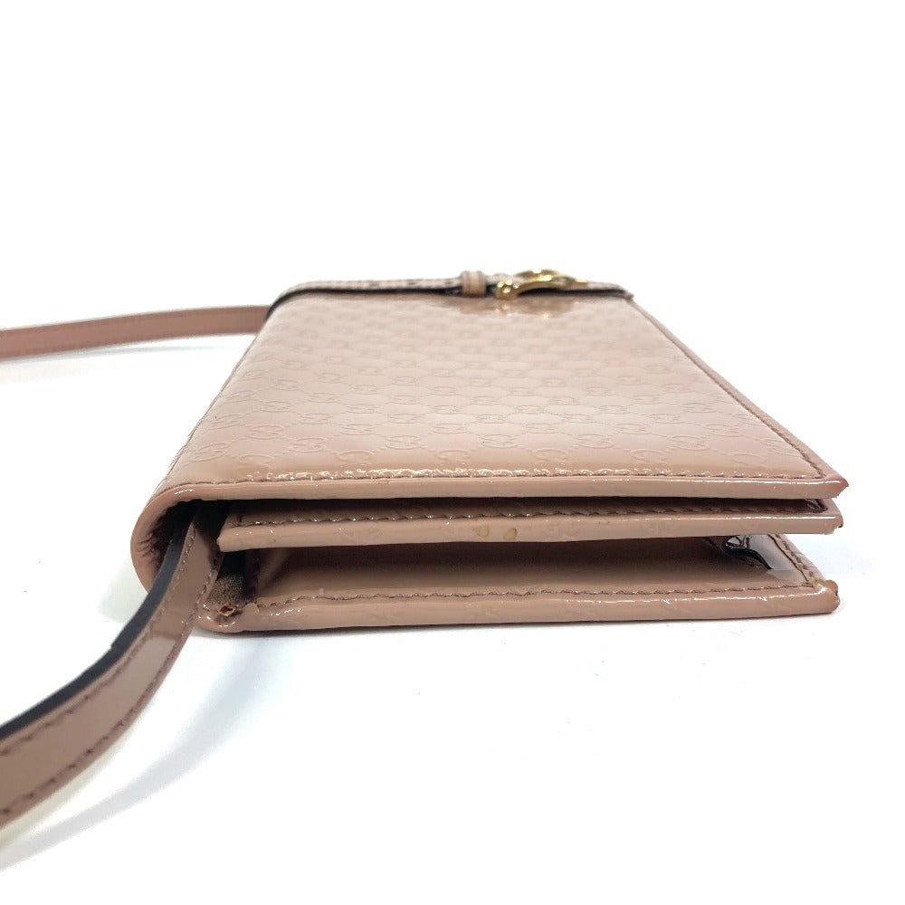 GUCCI Shoulder Bag 354086 enamel beige GG/Crossbody Gucci Nice/2WAY
