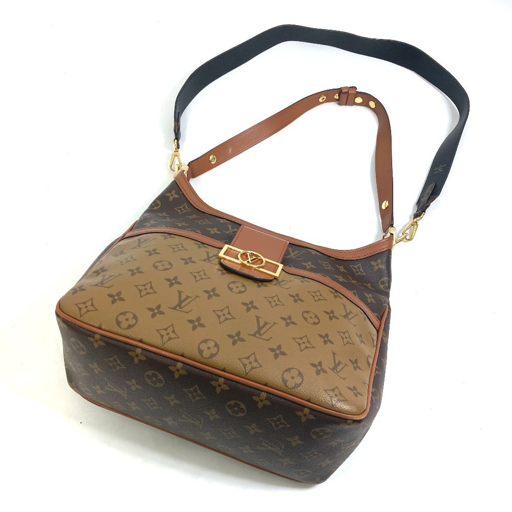 LOUIS VUITTON Shoulder Bag M45194 Monogram reverse canvas Brown Monogram reverse Hobo Dauphine PM Women