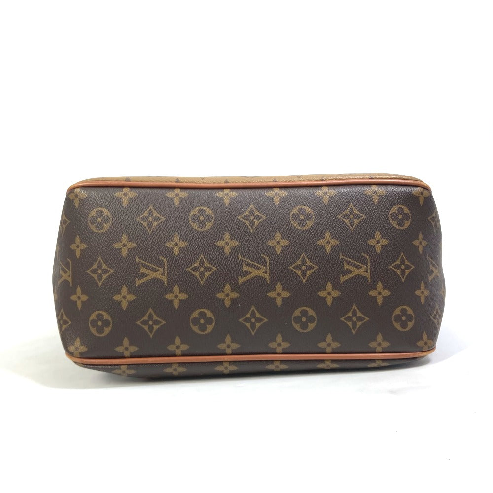 LOUIS VUITTON Shoulder Bag M45194 Monogram reverse canvas Brown Monogram reverse Hobo Dauphine PM Women