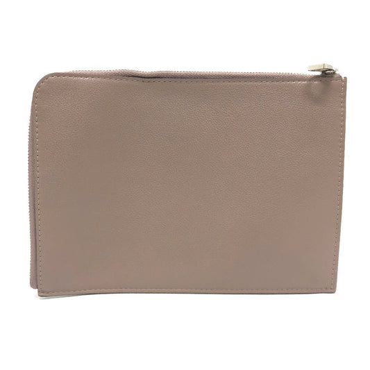 LOUIS VUITTON Clutch bag R99760 Taurillon Clemence Brown L-shaped fastener Pochette Jules PM Women Used