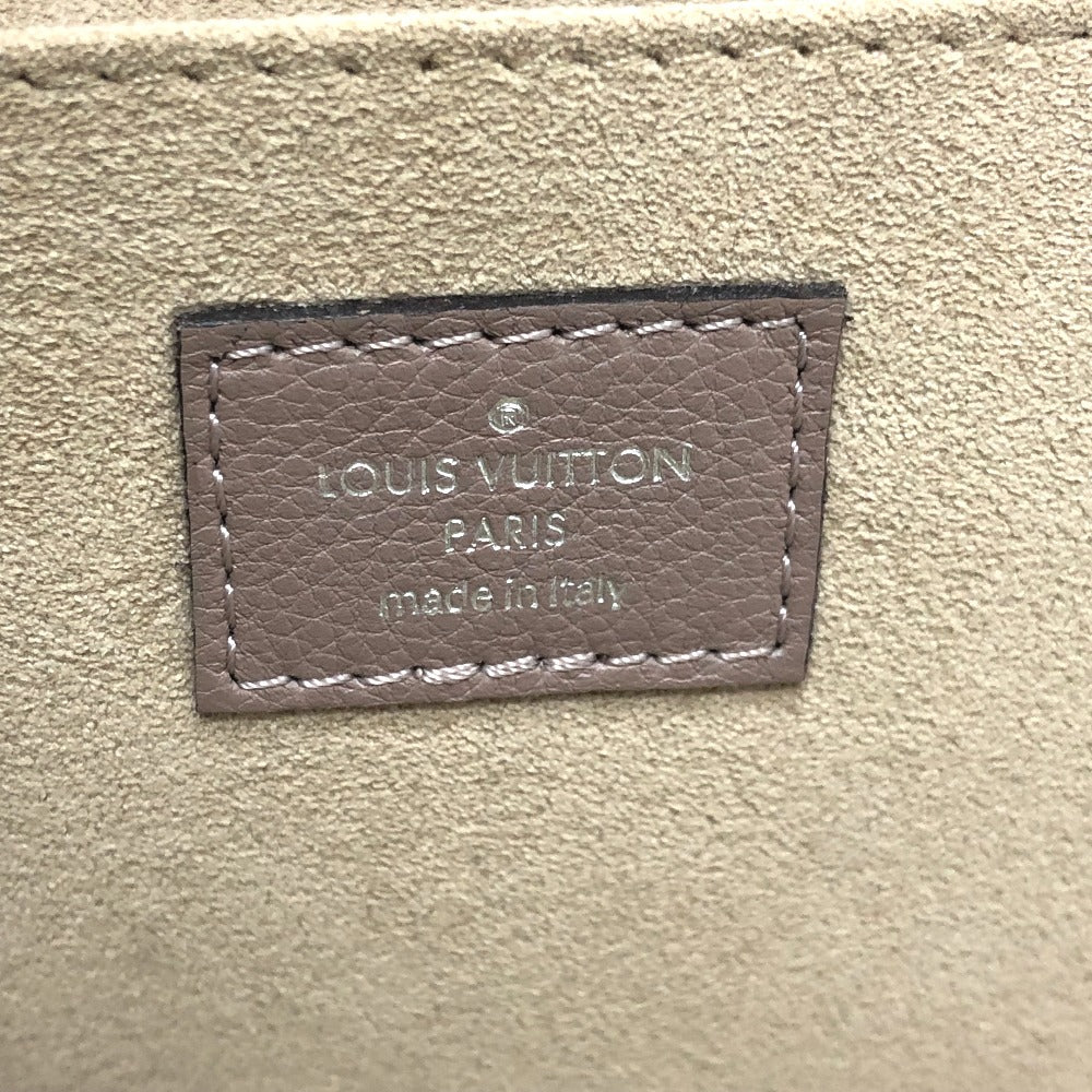 LOUIS VUITTON Clutch bag R99760 Taurillon Clemence Brown L-shaped fastener Pochette Jules PM Women Used