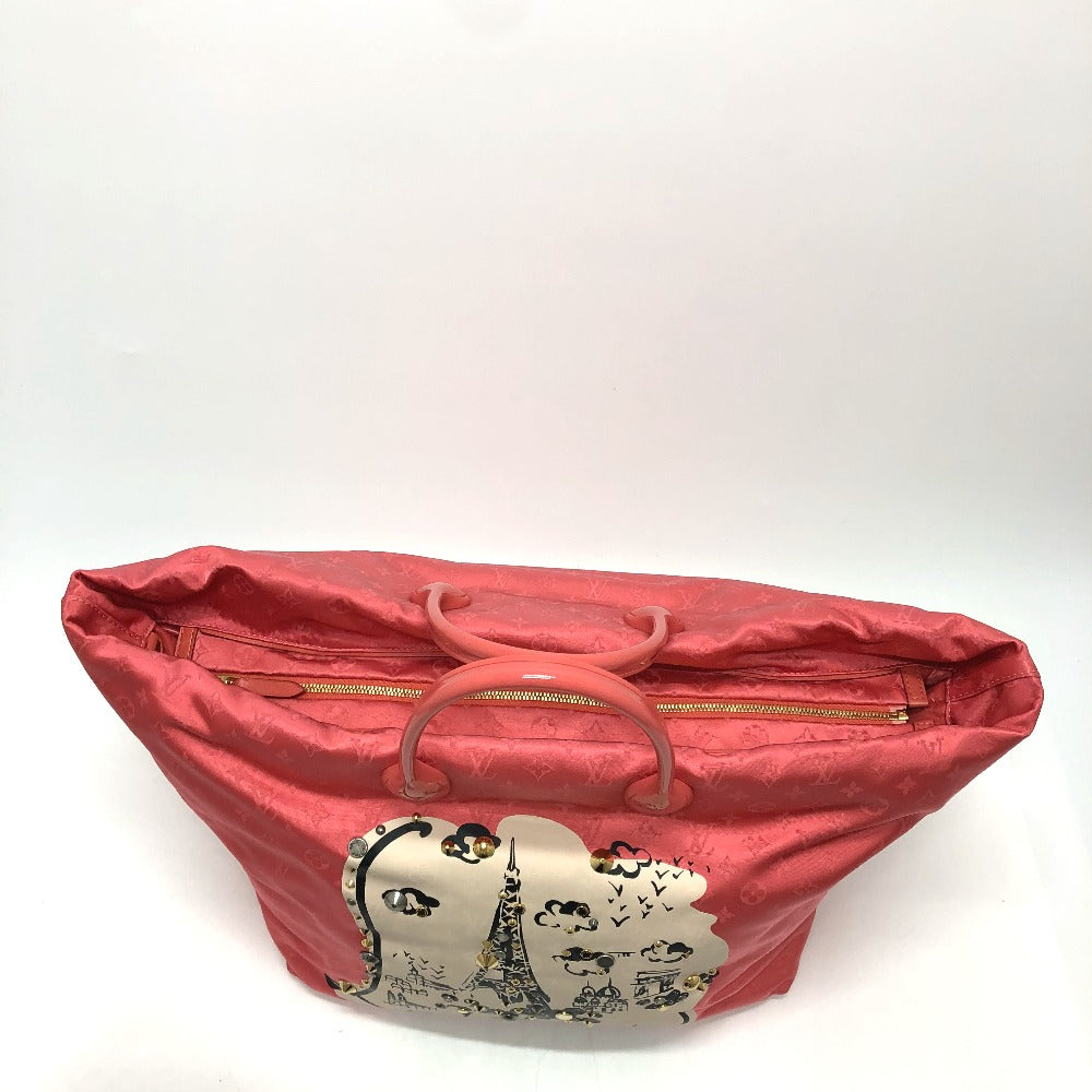 LOUIS VUITTON Tote Bag Nylon pink cruise line monogram Cava Nouvelle Vague Women
