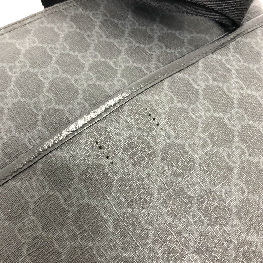 GUCCI Shoulder Bag 162904  GG Supreme Canvas black GG mens