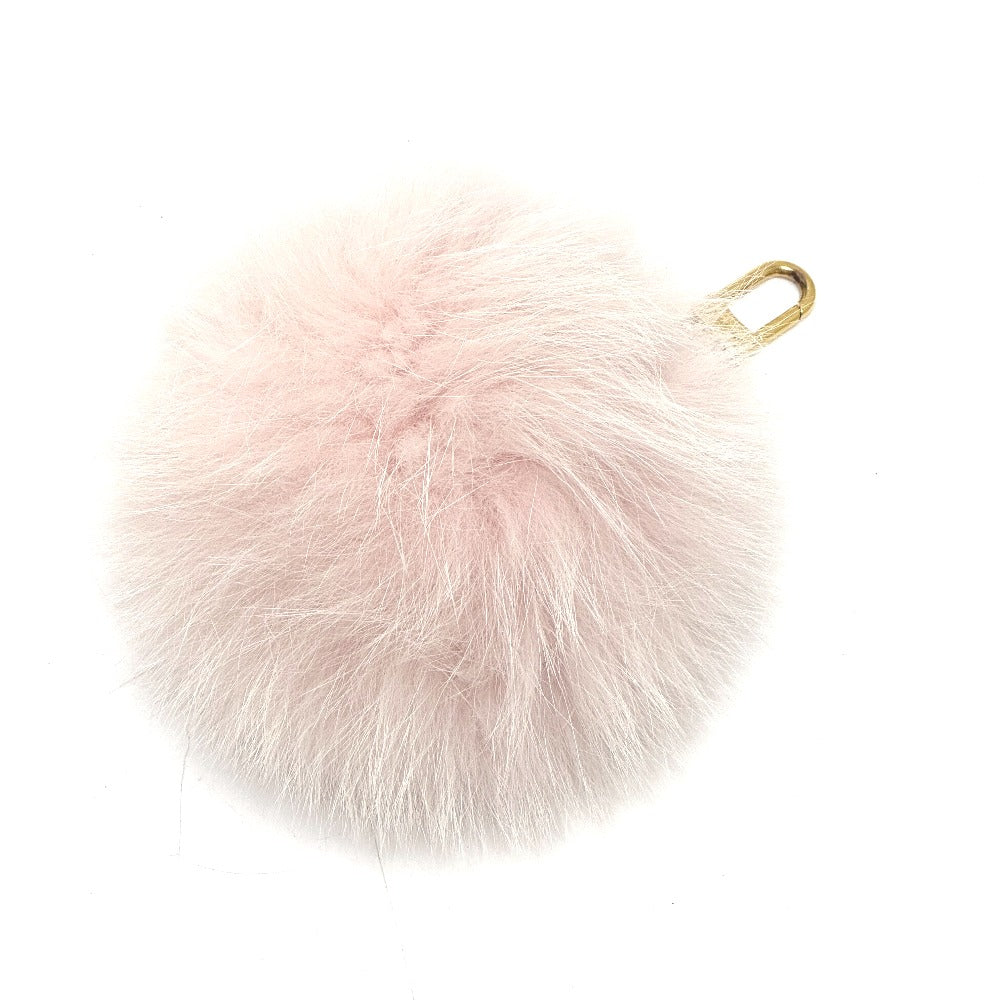 LOUIS VUITTON charm M67371 fur pink Fluffy Fuzzy bubble