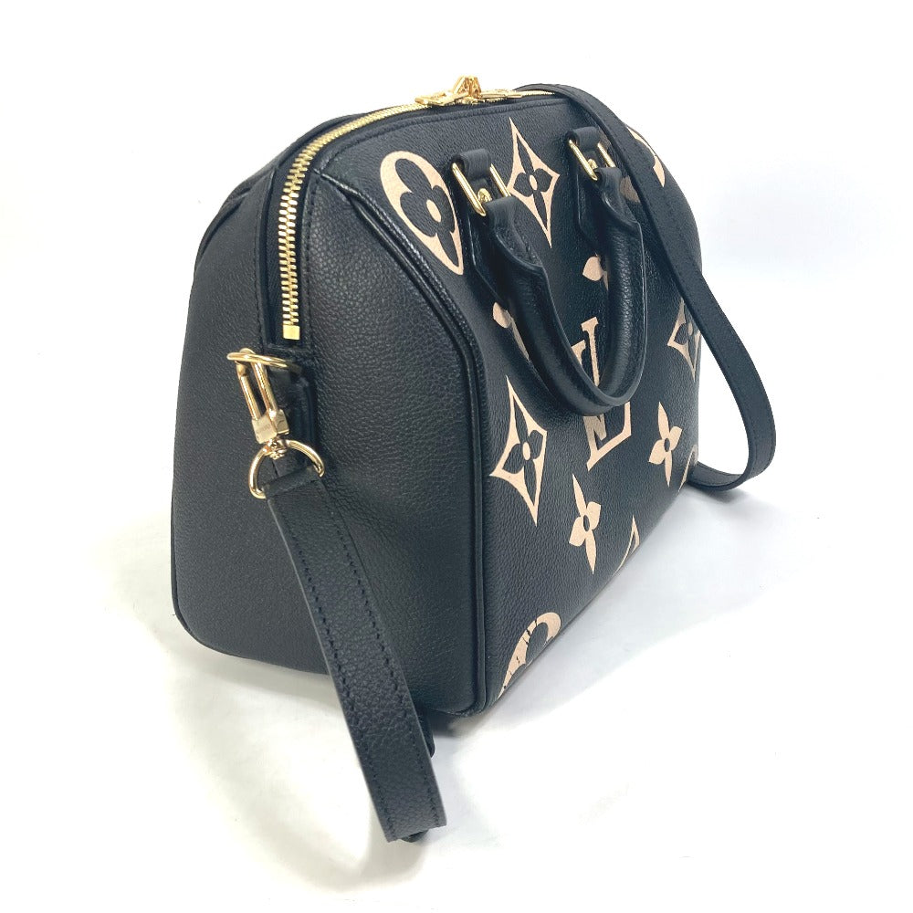 LOUIS VUITTON Boston Duffel bag M58947 Monogram Ann Platt Leather black Monogram Ann Platt Speedy bandouliere 25 Women