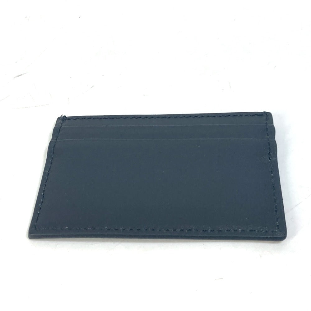 GUCCI Card Case 547596 leather black logo name card holder mens