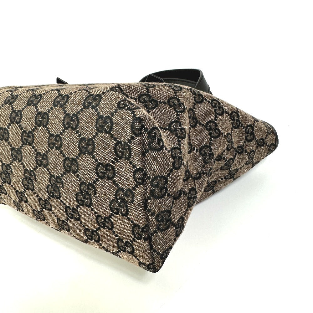 GUCCI Handbag 257249 GG canvas / leather Brown GG Women