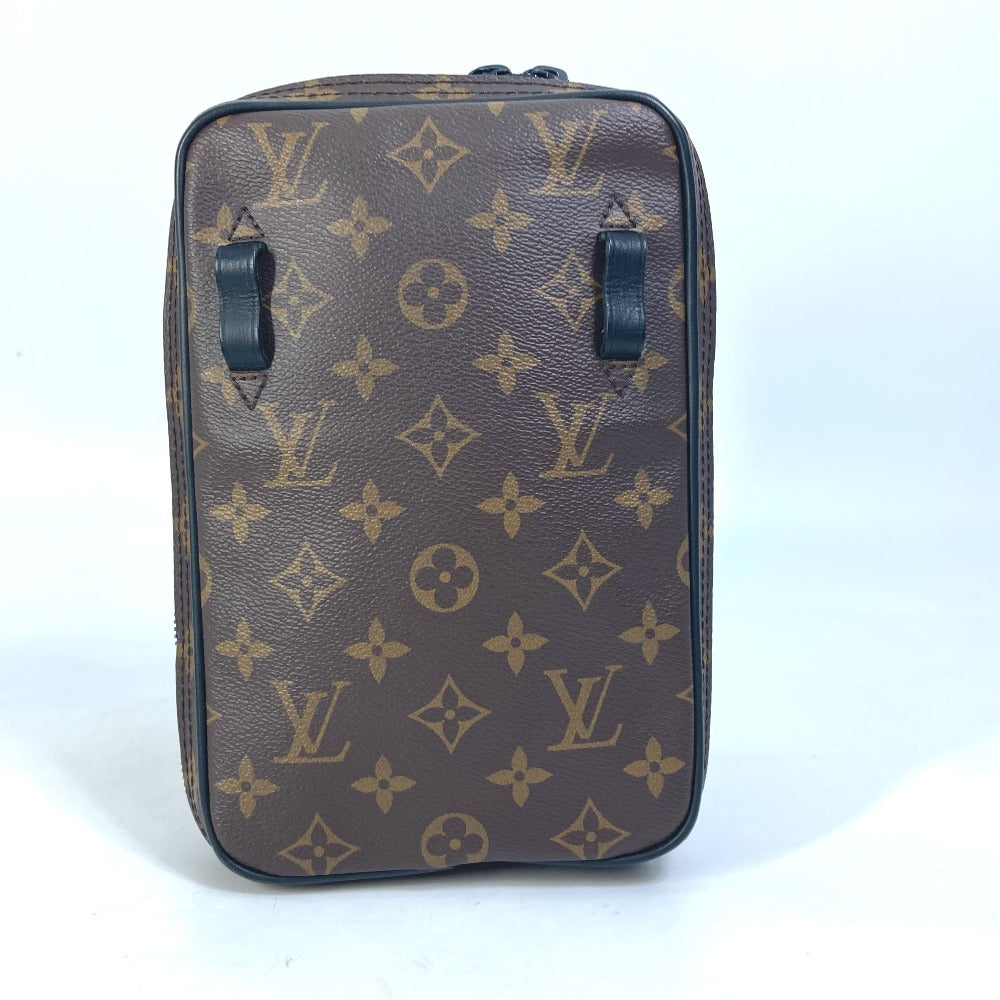LOUIS VUITTON Shoulder Bag M44477 Monogram canvas Brown Monogram Solar Powered Ray Utility Side Bag