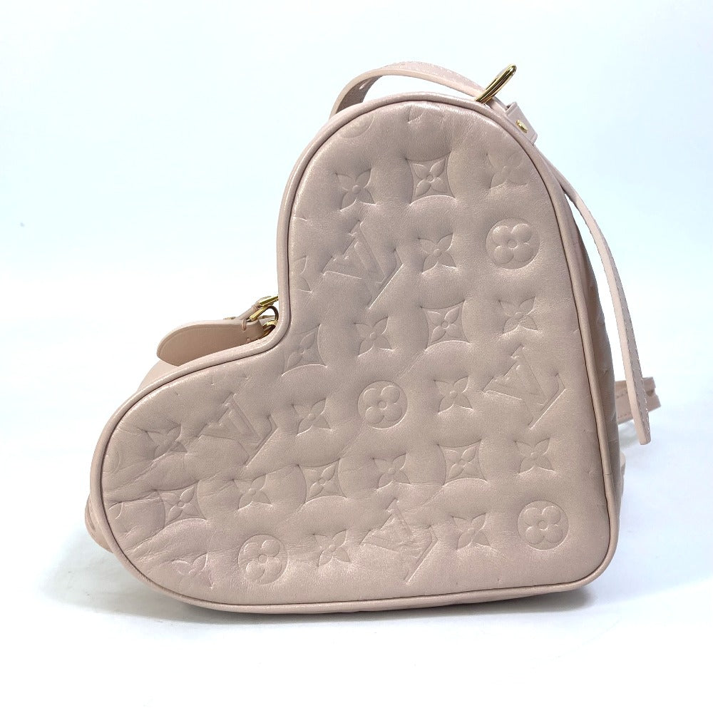 LOUIS VUITTON Shoulder Bag M58738 leather pink Monogram Sac Cool Fallen Love