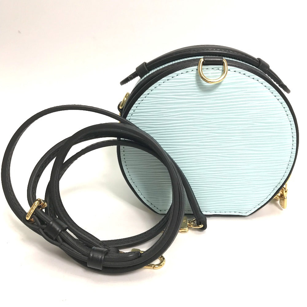 LOUIS VUITTON Shoulder Bag Epi Leather blue Epi Petit Bowat Chapo Women