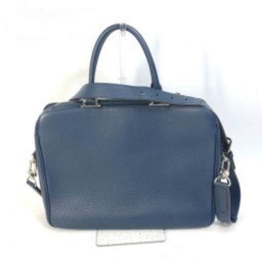 LOUIS VUITTON Business bag Taurillon Clemence Leather Navy Shoulder Bag Handbag Crossbody Armand MM mens