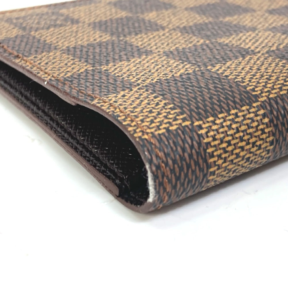 LOUIS VUITTON passport case ‚m60188 Damier canvas Brown Damier Couvertle Women