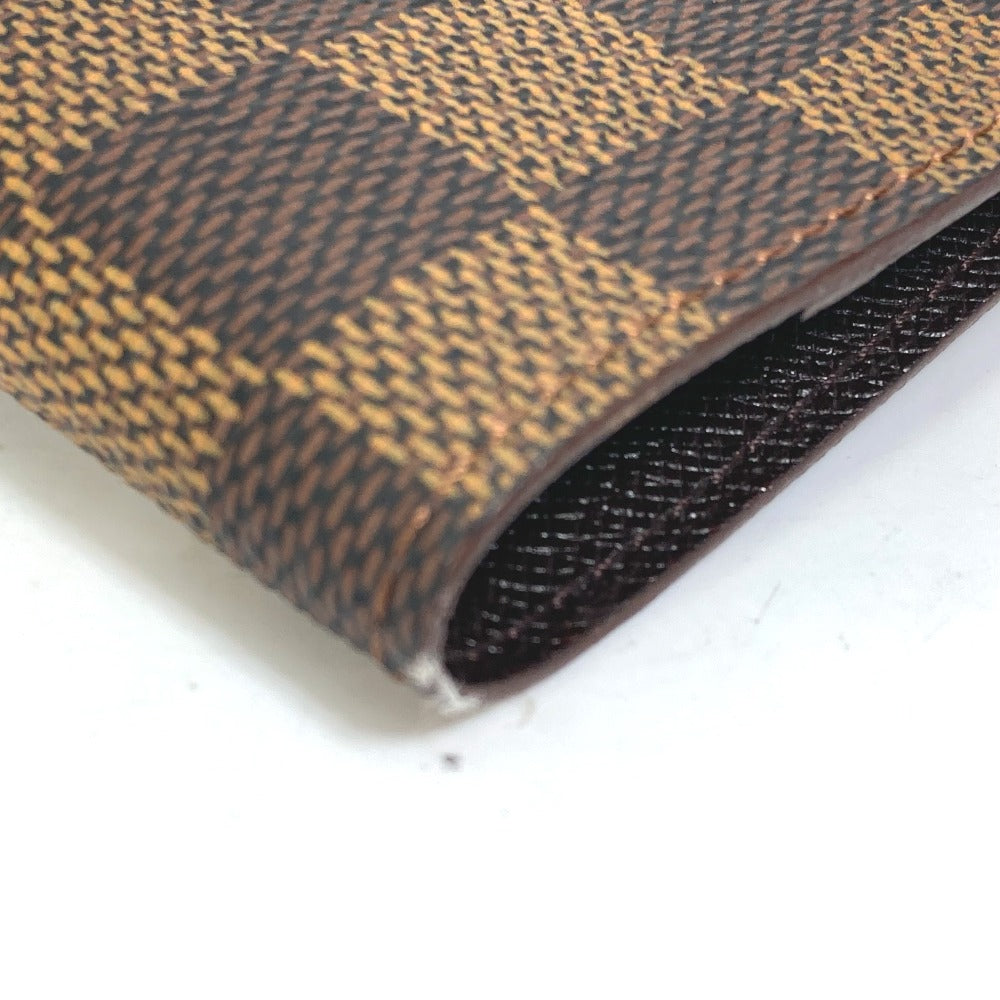 LOUIS VUITTON passport case ‚m60188 Damier canvas Brown Damier Couvertle Women