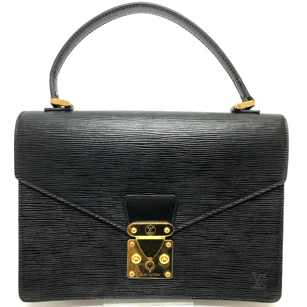 LOUIS VUITTON Handbag M52132 Epi Leather black Epi Concorde Women