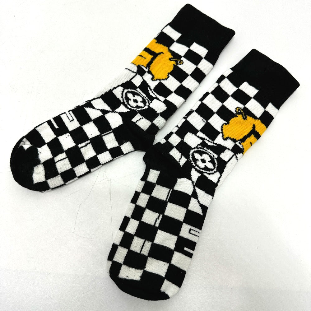 LOUIS VUITTON socks MP3136 cotton multicolor Syosset set archive 6 pairs mens M