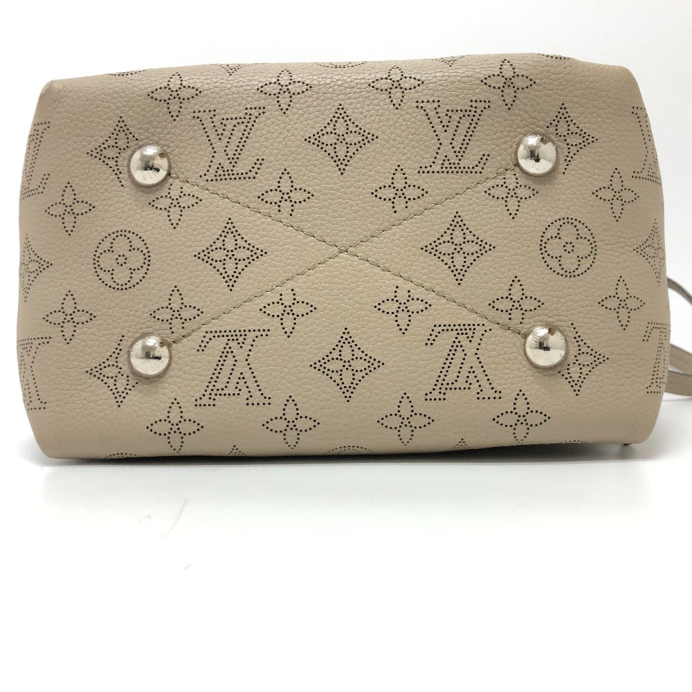 LOUIS VUITTON Shoulder Bag M57201 Monogram Mahina beige Monogram Mahina Bella