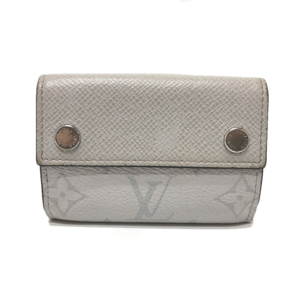 LOUIS VUITTON Trifold wallet M67621 Monogram canvas white Tiger Lama Monogram This Cabas Lee-Compact Wallet mens