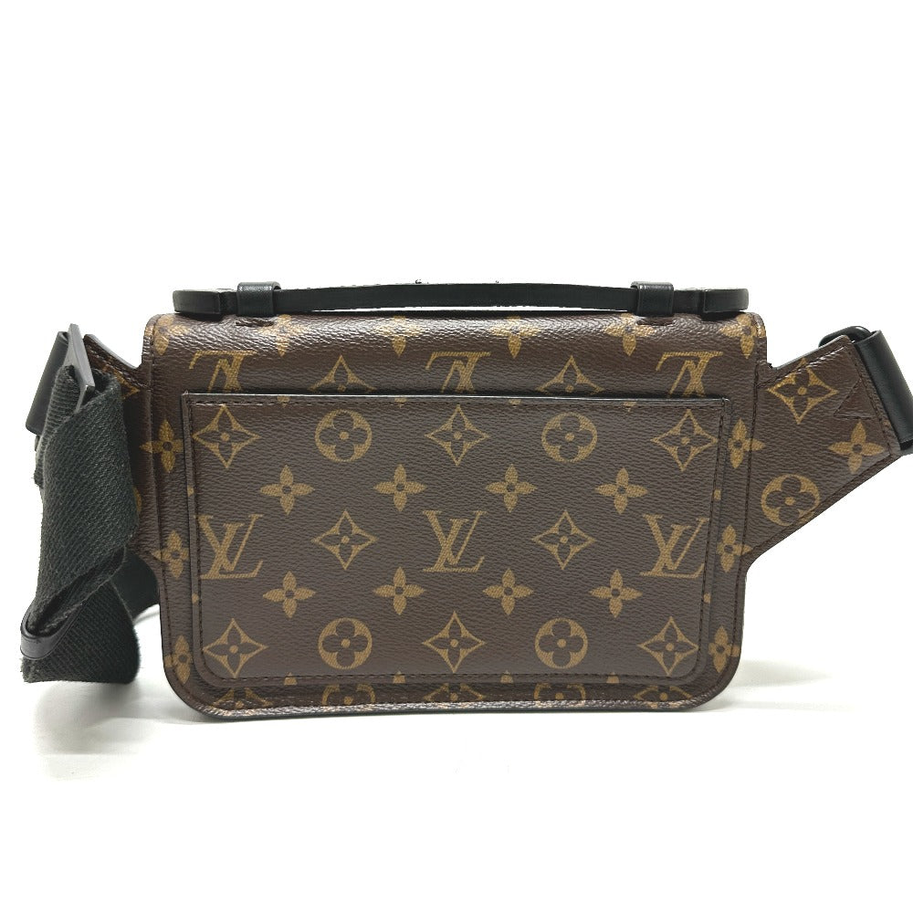 LOUIS VUITTON Shoulder Bag Monogram canvas Brown Monogram S-lock slingback mens