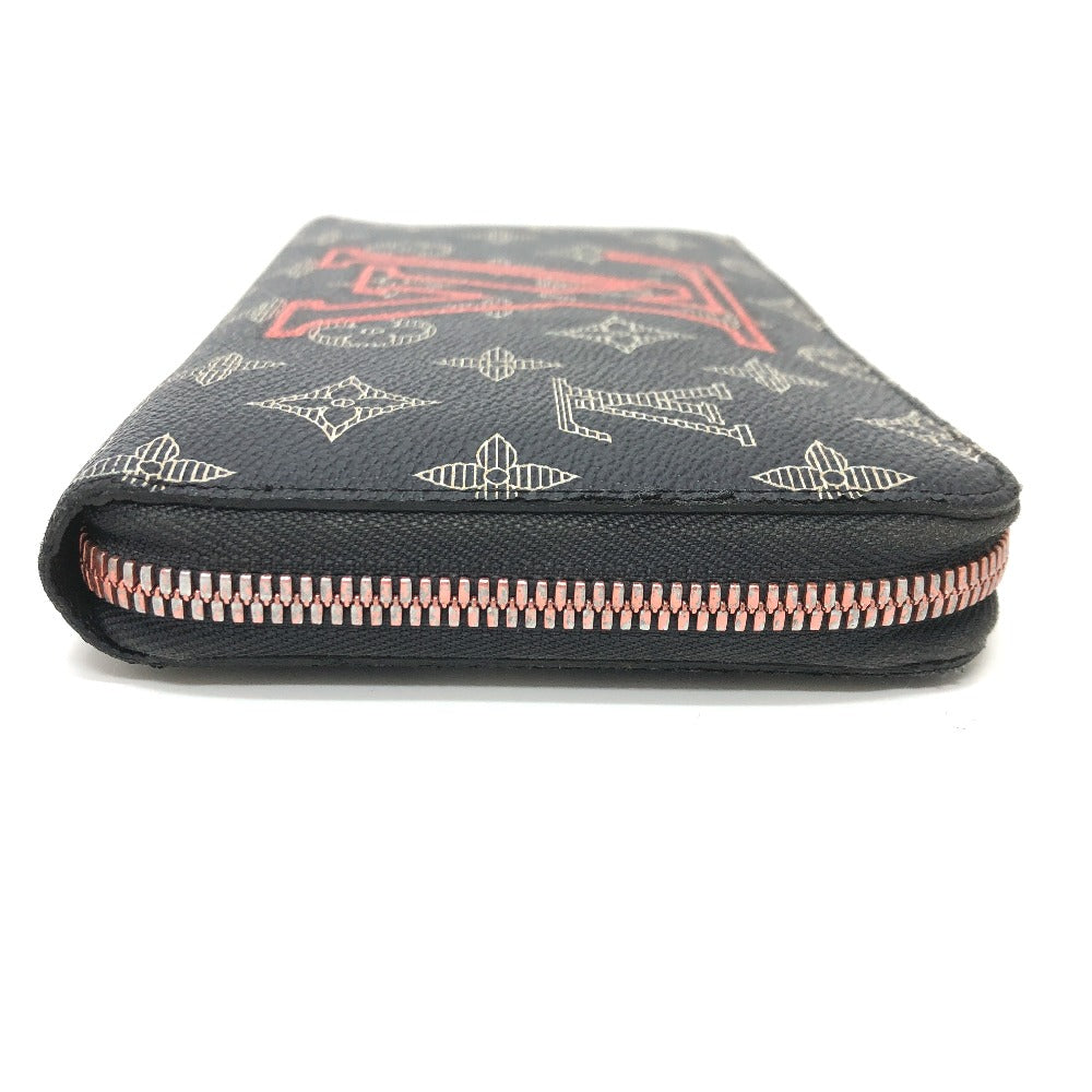 LOUIS VUITTON Long Wallet Purse M62931 Monogram canvas Navy Travel case monogram upside down ink Zippy Organizer mens