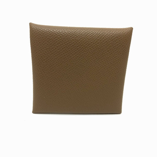 HERMES Coin case Epsom Brown Bastia Women Used