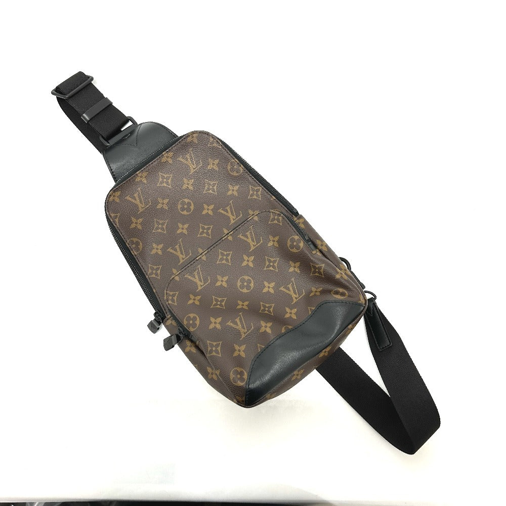LOUIS VUITTON Sling bag Monogram macacer canvas Brown Monogram macacer Avenue sling bag mens