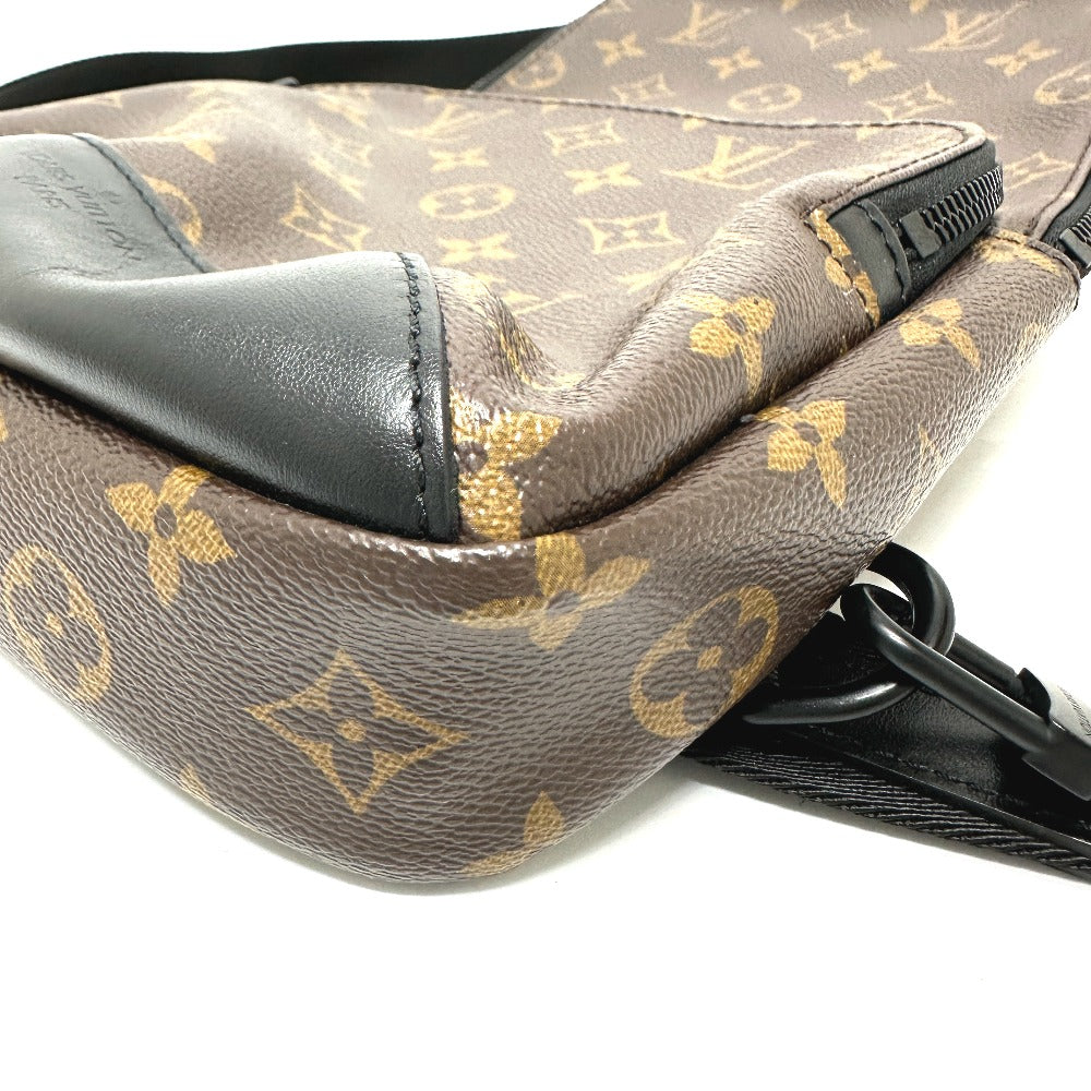 LOUIS VUITTON Sling bag Monogram macacer canvas Brown Monogram macacer Avenue sling bag mens