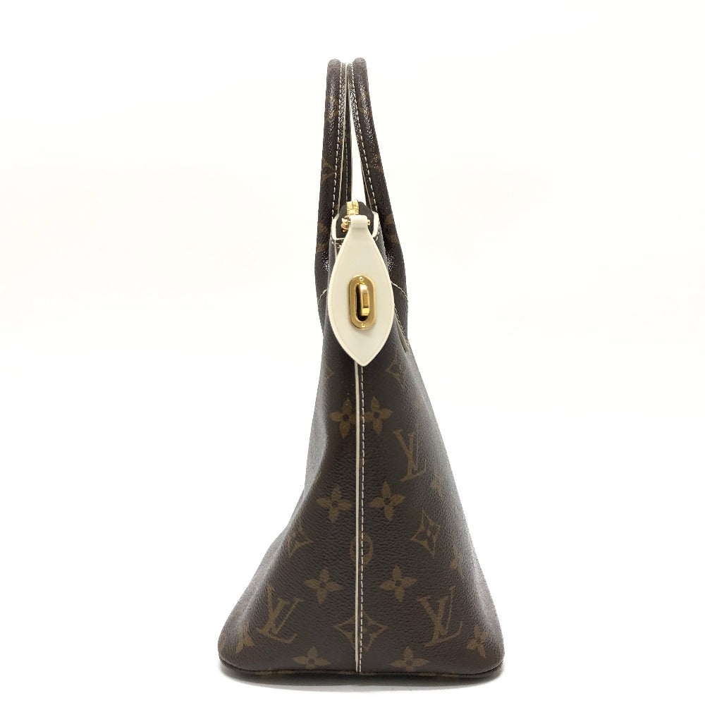 LOUIS VUITTON Handbag Canvas / Shiny Monogram Canvas Brown Shiny monogram LockitPM Women