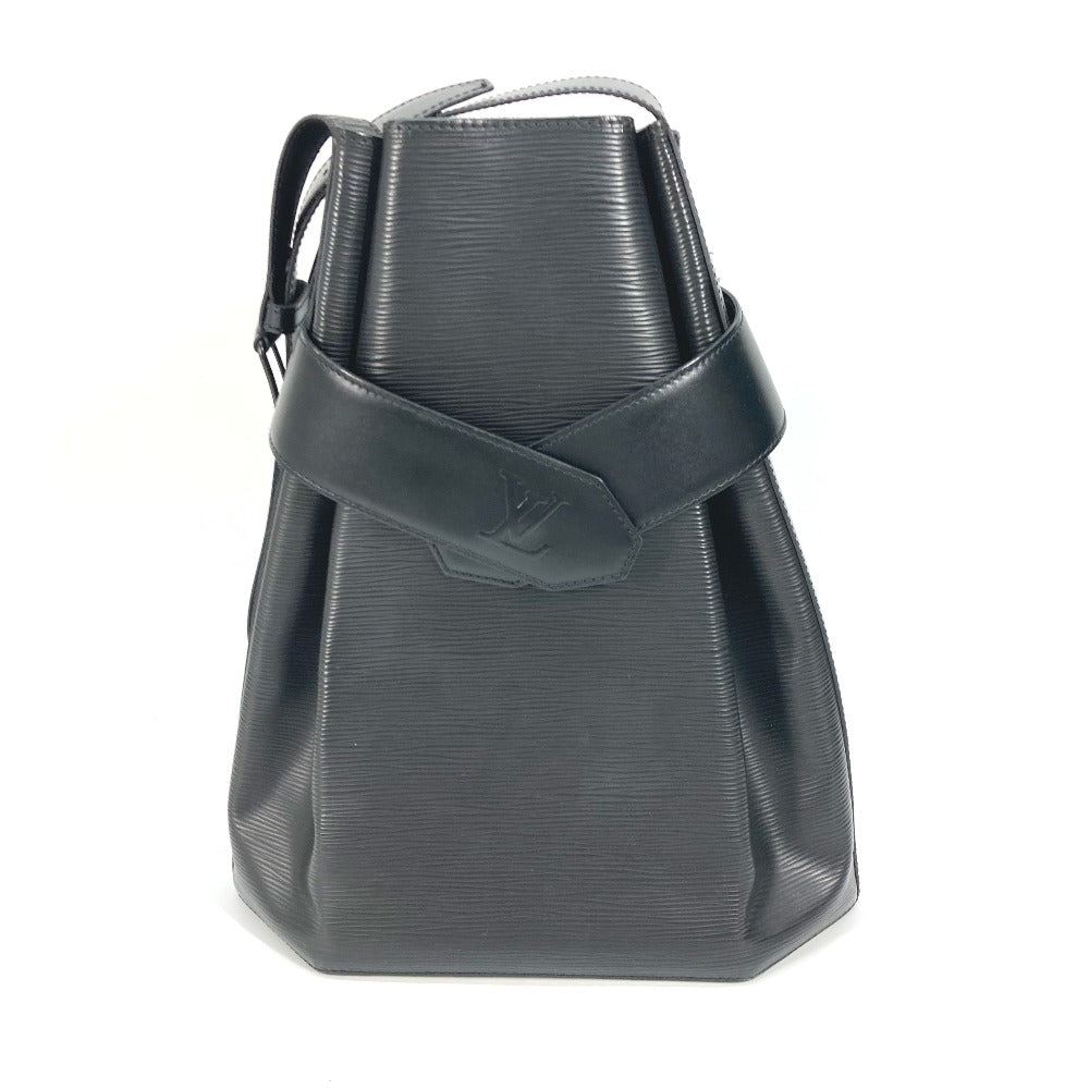 LOUIS VUITTON Shoulder Bag Epi Leather black Epi Sac DePaul GM Women