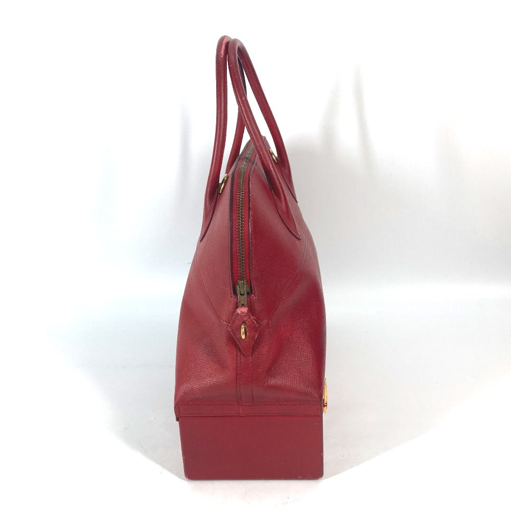HERMES Handbag Courchevel Red vintage McPherson