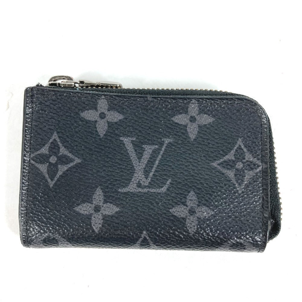 LOUIS VUITTON Coin case ?63536 Monogram Eclipse Canvas black Monogram Eclipse Portemone Jules