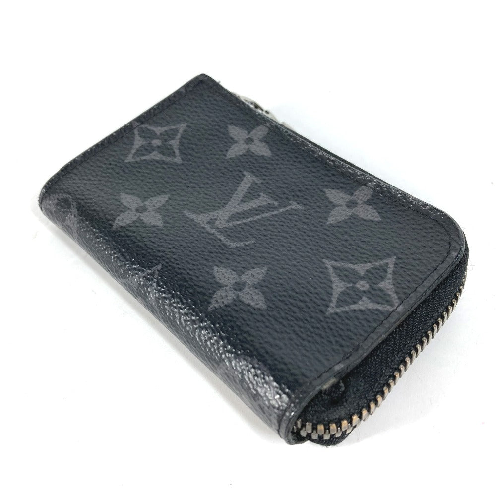 LOUIS VUITTON Coin case ?63536 Monogram Eclipse Canvas black Monogram Eclipse Portemone Jules