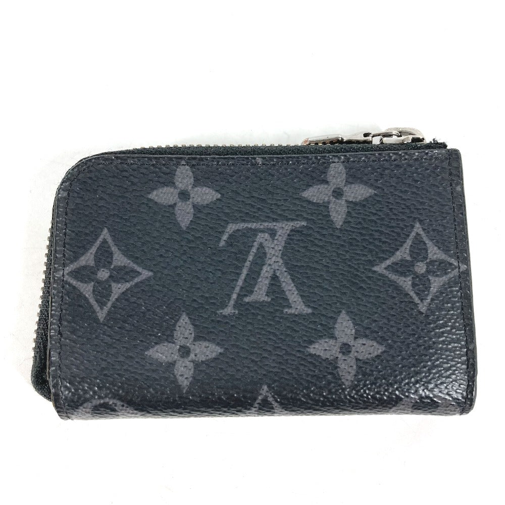 LOUIS VUITTON Coin case ?63536 Monogram Eclipse Canvas black Monogram Eclipse Portemone Jules