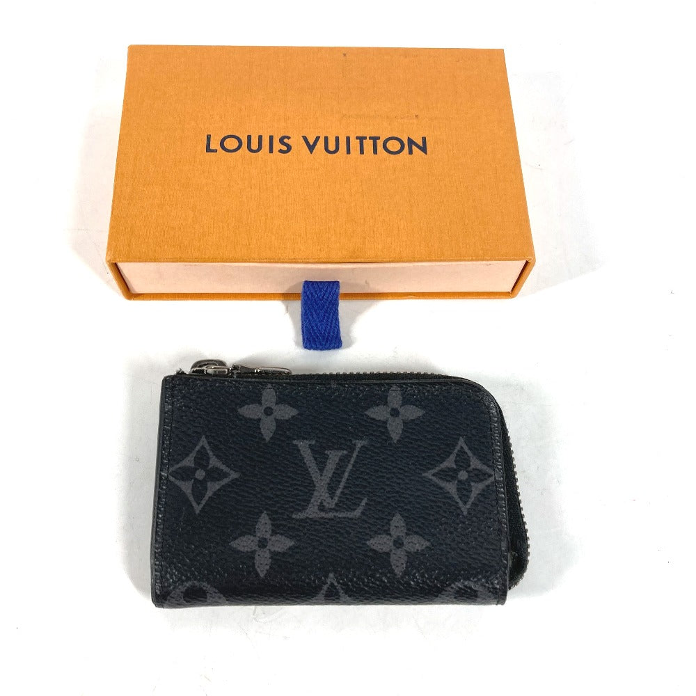 LOUIS VUITTON Coin case ?63536 Monogram Eclipse Canvas black Monogram Eclipse Portemone Jules