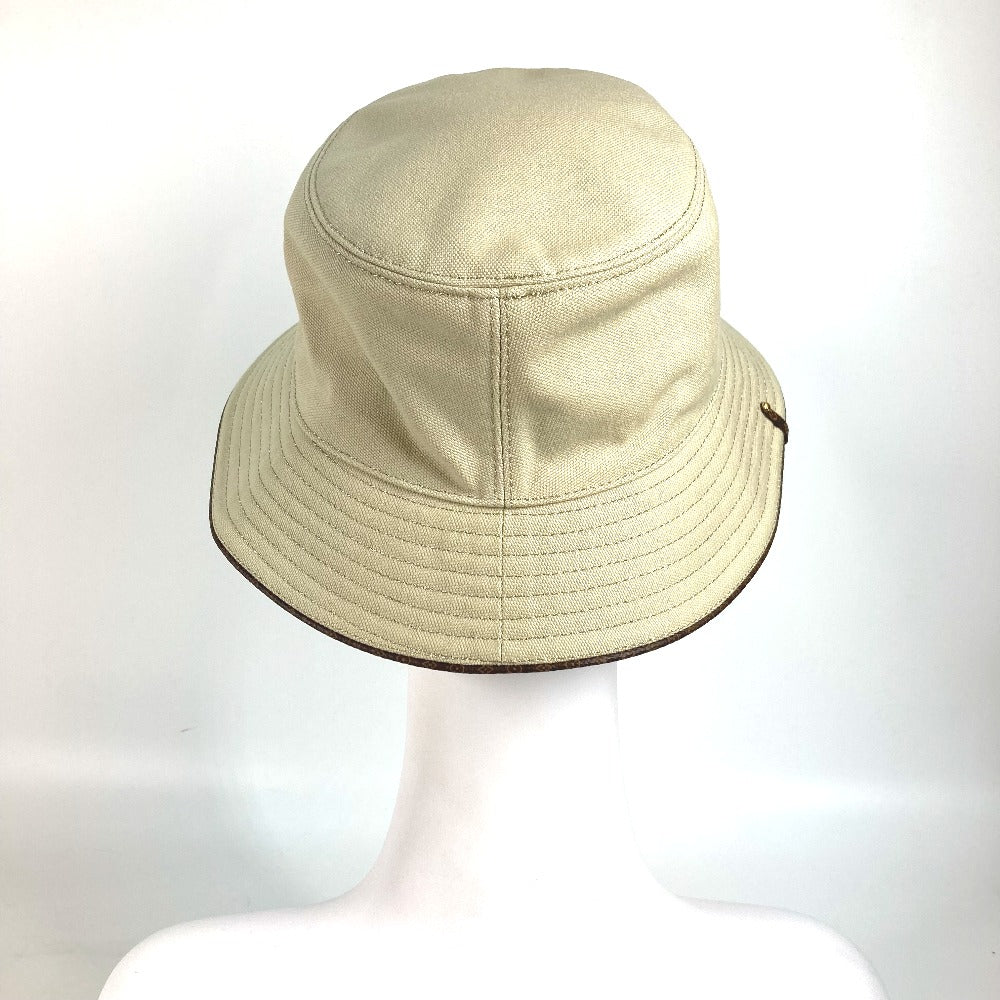 LOUIS VUITTON hat cotton beige Bucket hat Bob On Your Way unisex(Unisex) M