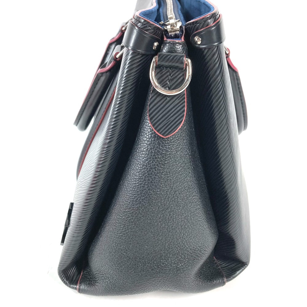 LOUIS VUITTON Handbag Epi Leather black Epi Sufuro NV MM Women