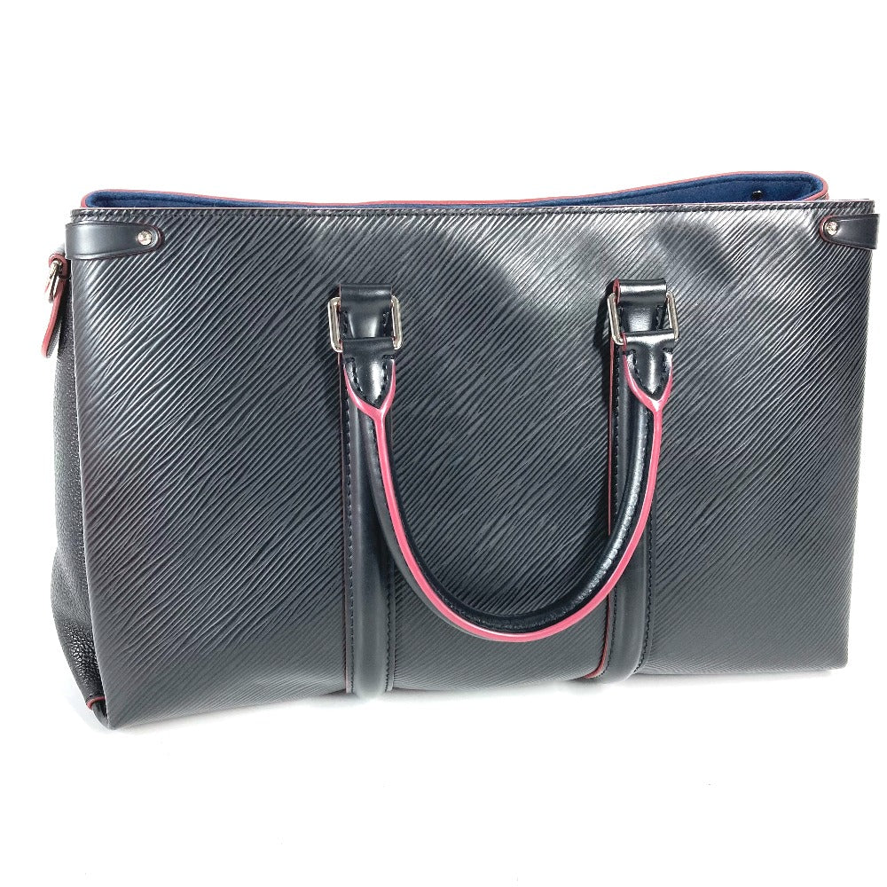 LOUIS VUITTON Handbag Epi Leather black Epi Sufuro NV MM Women