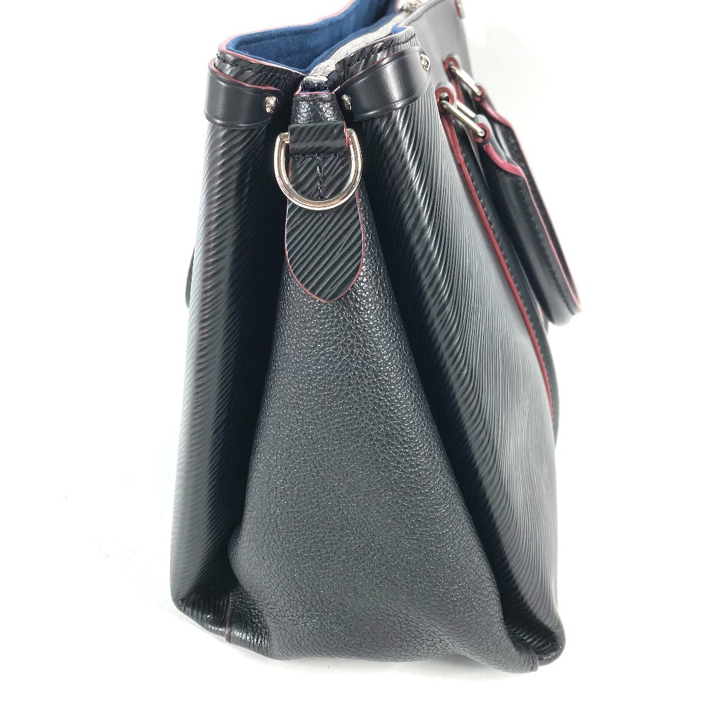 LOUIS VUITTON Handbag Epi Leather black Epi Sufuro NV MM Women