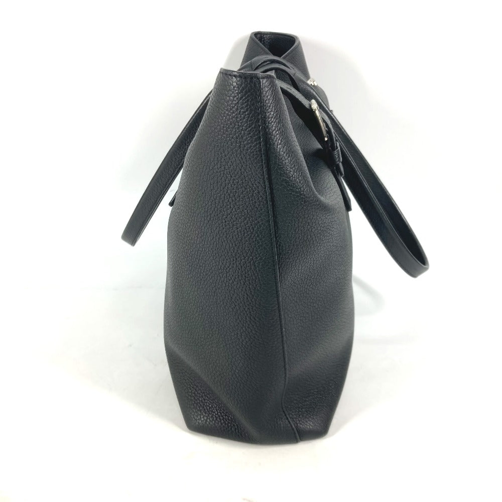 LOUIS VUITTON Shoulder Bag �@ Taurillon Clemence Leather black shoulder bag Hippo voyage mens
