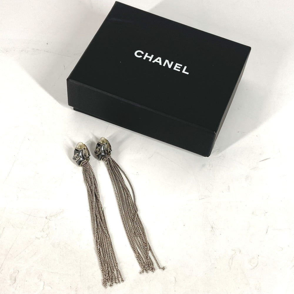 CHANEL Pierce metal Silver A17B COCO Mark Star 10 Chain mens