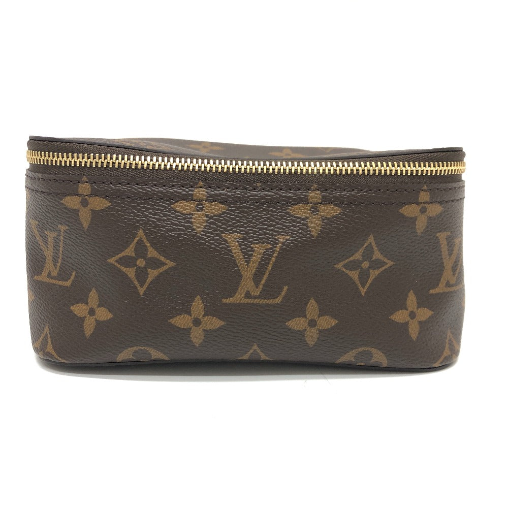 LOUIS VUITTON Cosmetics Pouch M43688 Monogram canvas Brown Monogram Cube de Langemont PM Women