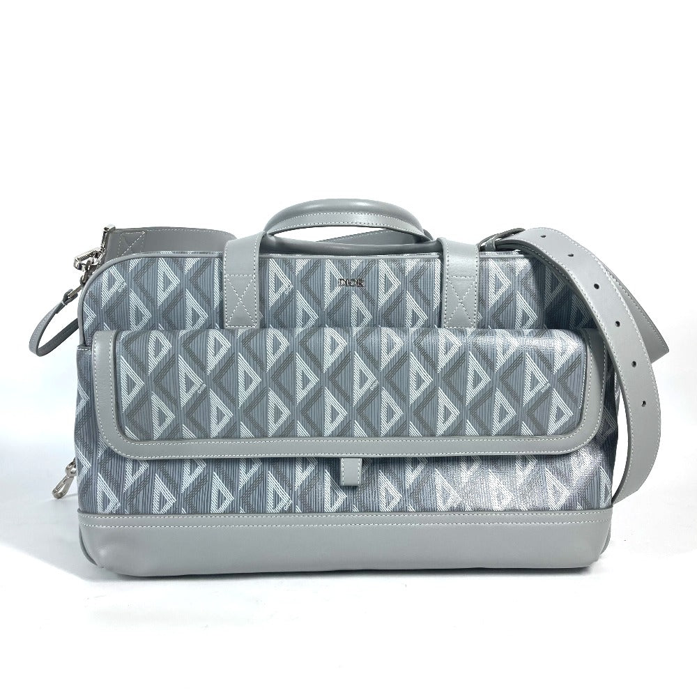 Dior Shoulder Bag 1ESDU035CDP_H42E Canvas, Leather gray CD Diamond Dior Hit the Road Pet Carrier Bag unisex(Unisex)