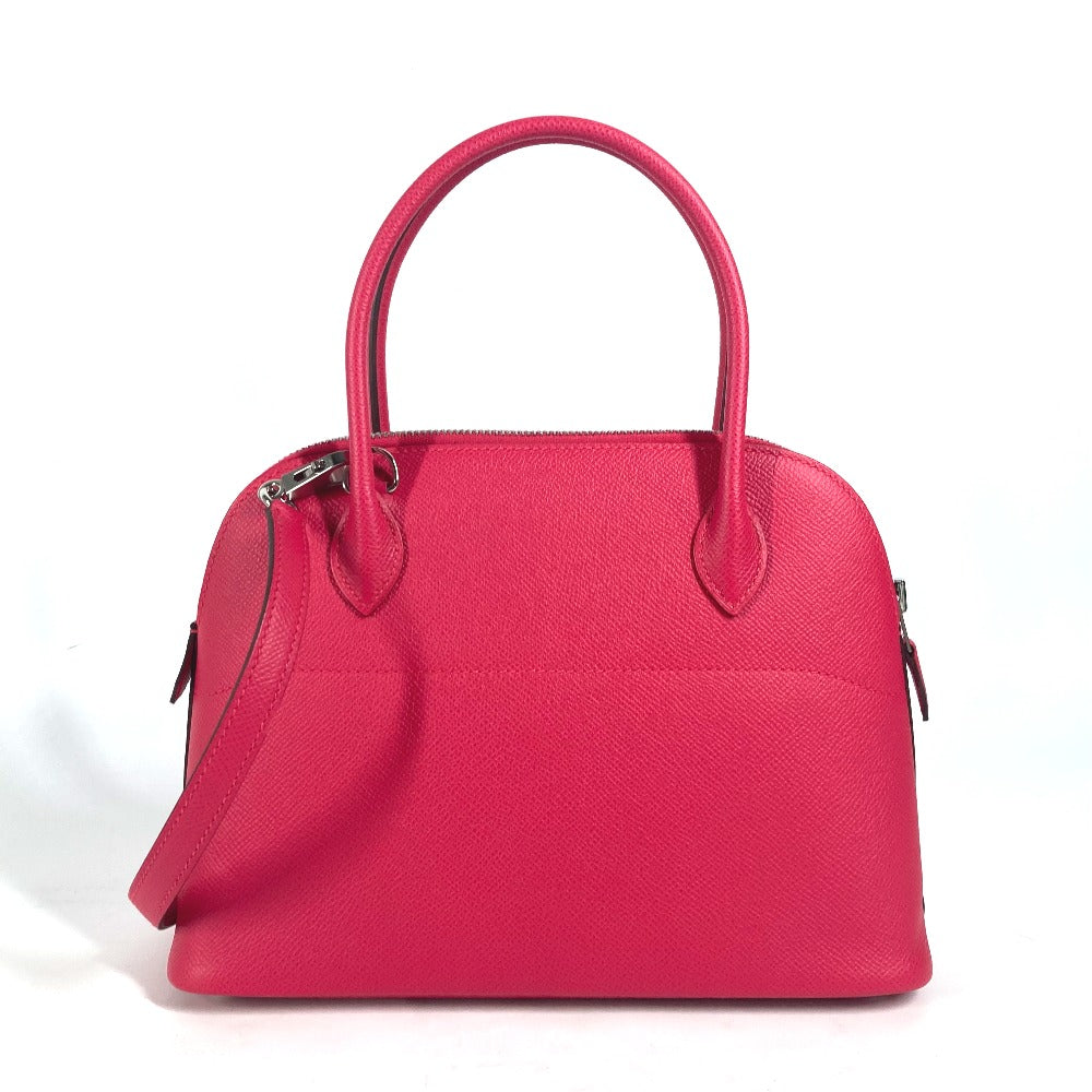 HERMES Handbag Epsom pink Crossbody Bored 27 Women Used