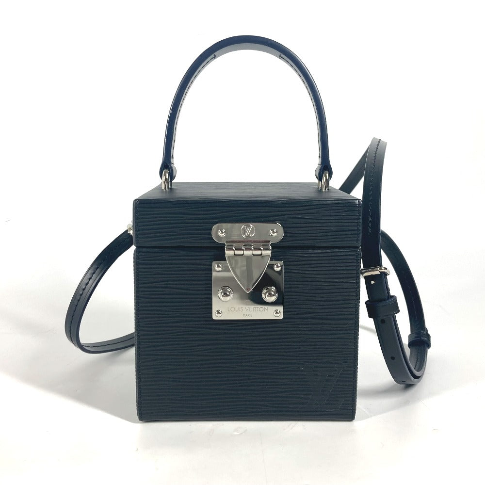 LOUIS VUITTON Handbag M52703 Epi Leather black Epi with mirror Breaker Box BOX Women