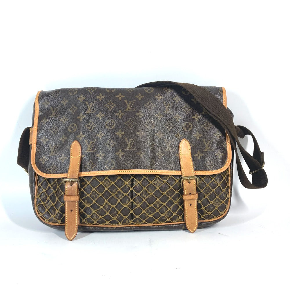 LOUIS VUITTON Shoulder Bag M40116 Monogram canvas Brown Monogram Congo MM unisex(Unisex)