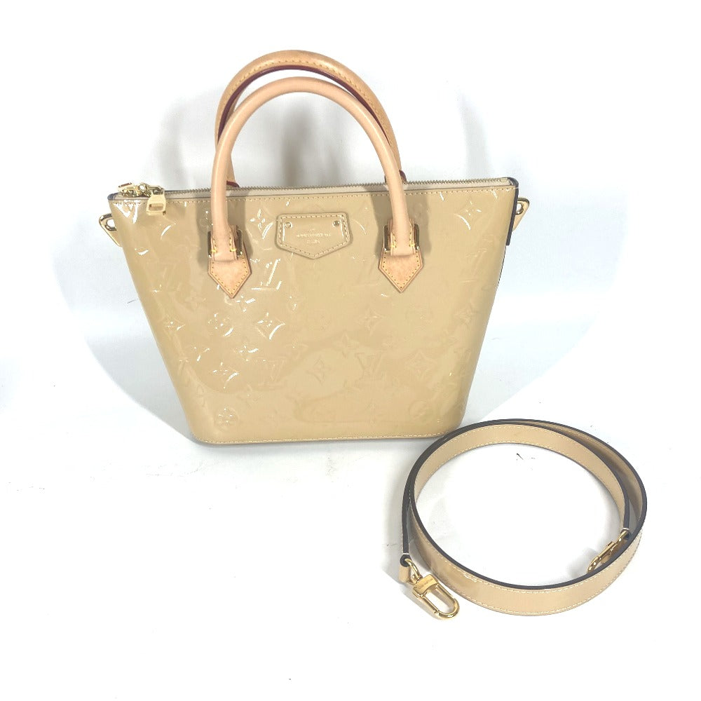 LOUIS VUITTON Handbag M90167 Monogram Vernis beige Monogram Vernis Montebello PM Women