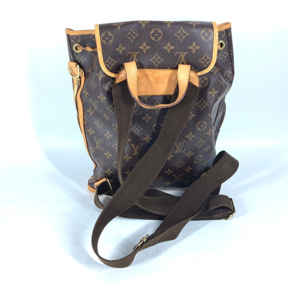 LOUIS VUITTON Backpack M40107 Monogram canvas Brown Monogram Sac A Dosï¿½EBosphore unisex(Unisex)